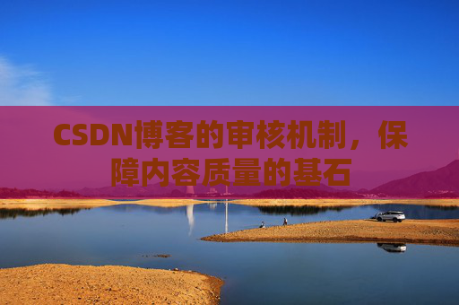 CSDN博客的审核机制，保障内容质量的基石